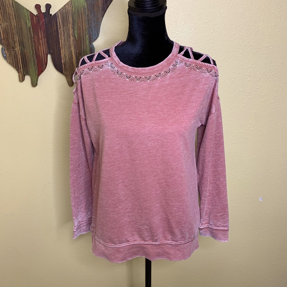 Knox Rose Cold Shoulder Top
